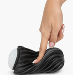 Нереалистичный мастурбатор Tenga Flex Rocky черный 17,6 см