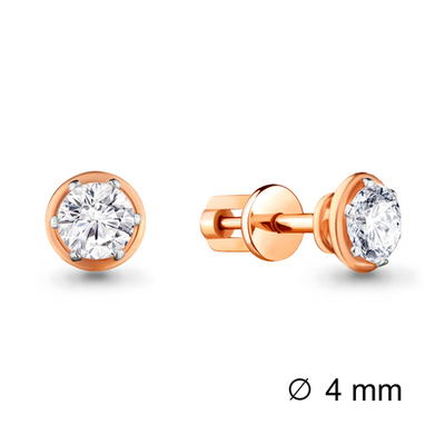 940464к Серьги из Золота с бриллиантами