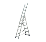 Лестница алюминиевая трёхсекционная 7 ступеней SMARTY/SN011-307