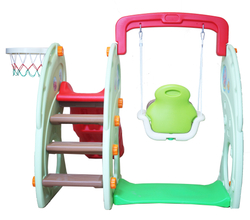 Детский комплекс Капризун Лягушка с волнистой горкой