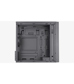 Aerocool Cs-108-S-BK-v1 (mATX, без БП, USB3.0 x1, USB2.0 x1, 8cm black fan x1)