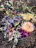 Земляная Свеча. Большая Черная. Материализация. Очищение и Гармония + ПОДАРОК