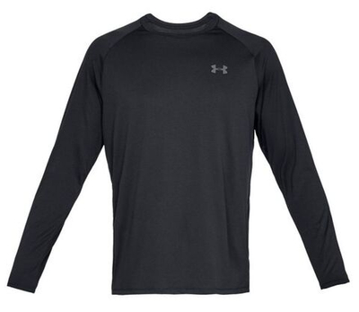 Теннисная футболка Under Armour Tech 2.0 LS - Black