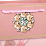 Пакет подарочный «Изящные цветы» 26*32*10 см, микс