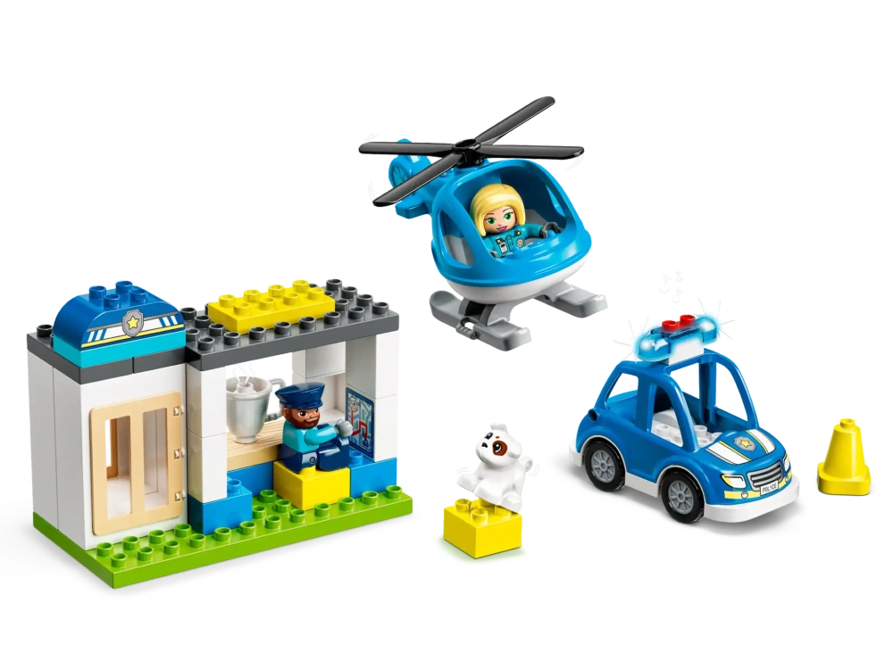 Конструктор LEGO Duplo 10959 Полицейский участок и вертолёт