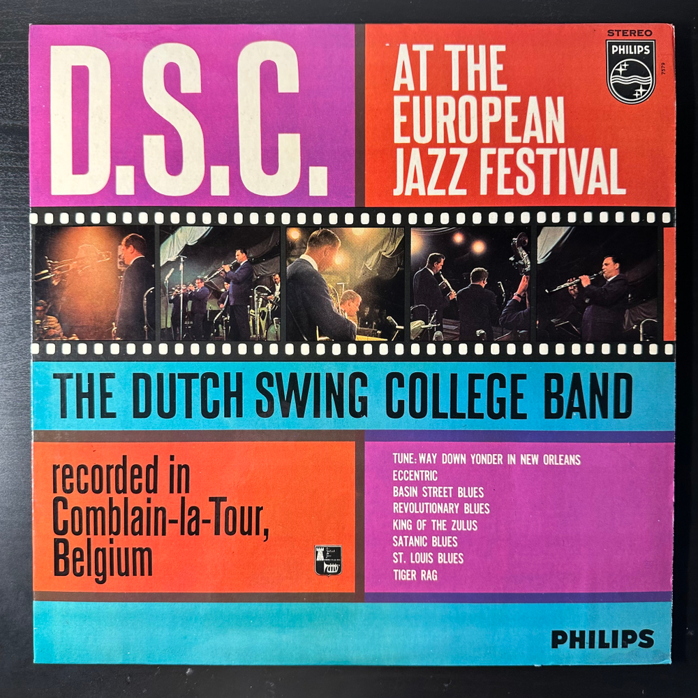 The Dutch Swing College Band ‎– D.S.C At The European Jazz Festival (Англия 1962г.)