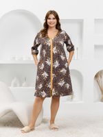 Халат Гевея Виотекс КОРИЧНЕВЫЙ