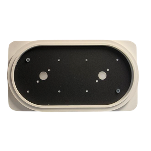 Платформа теневая овальная DUO под светильник HANDY 10W черная 230х125х2мм