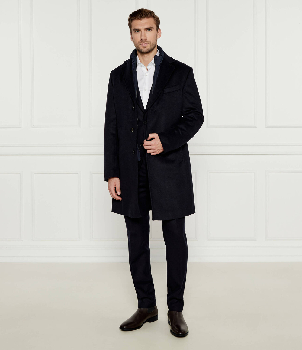 Кожаное челси Colby_Cheb_gr BOSS BLACK - коричневый(50529105)