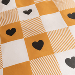 Комплект постельного белья Делюкс Сатин 100% хлопок на резинке LR437