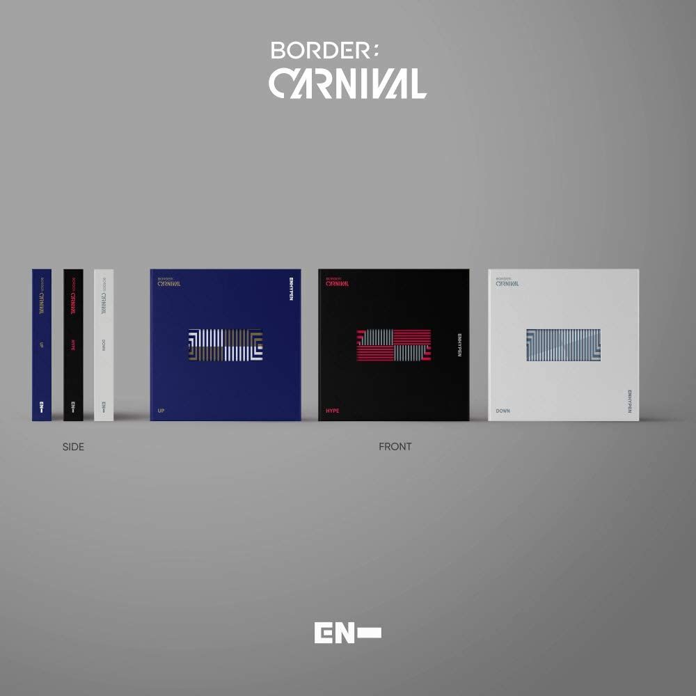 Альбом Enhypen - Border : Carnival 2nd Mini Album 3 Version SET