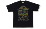 A Bathing Ape 1st Camo Japanese Letters Tee