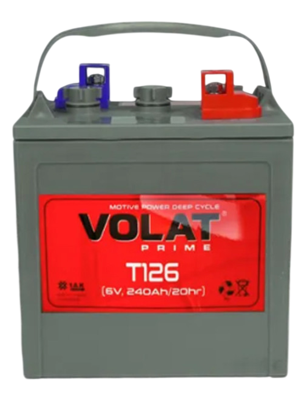 Тяговая аккумуляторная батарея Volat T126 (6V 240Ah)