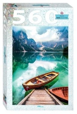 Симба/ПАЗЛЫ/картон сложные/560/Италия. Озеро Брайес/78108