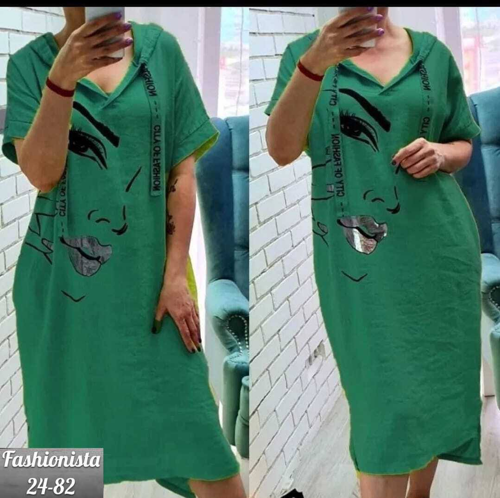 Домашнее платье-туника