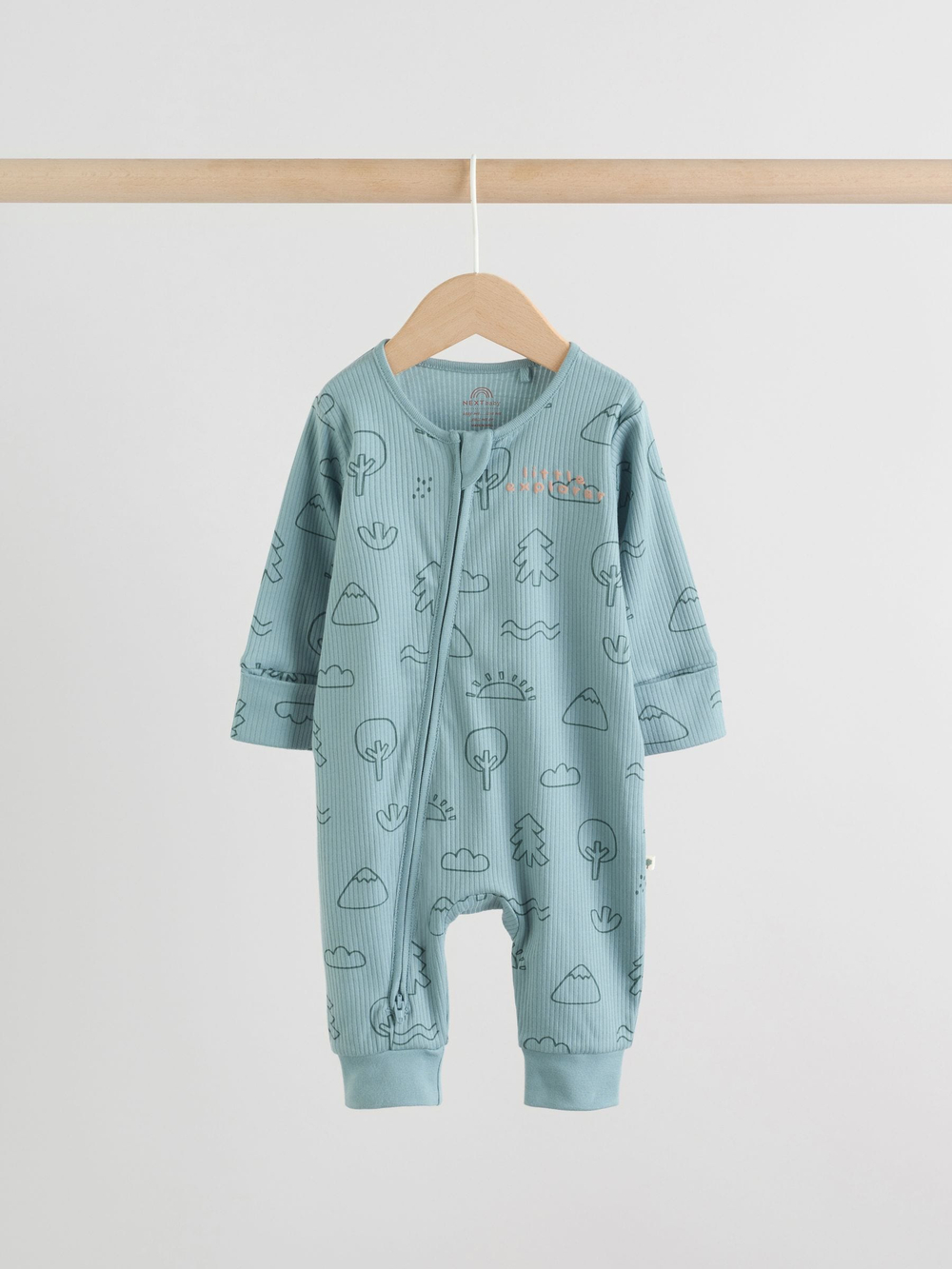 Комбинезон / Cлип для малышей Next F35-905, 3 шт., Кирпичный, Молочный