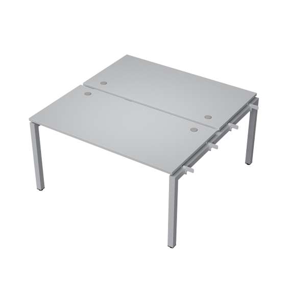 6МБН.5279 Бенч-система на 2 рабочих места, начальный модуль (1400*1435*750)