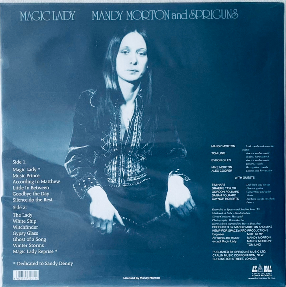 Mandy Morton and Spriguns - Magic Lady