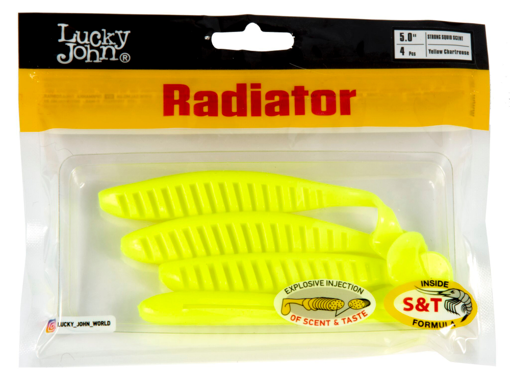 Мягкая съедобная приманка LJ Pro Series Radiator 5.0 in (125 мм), цвет S88, 4 шт