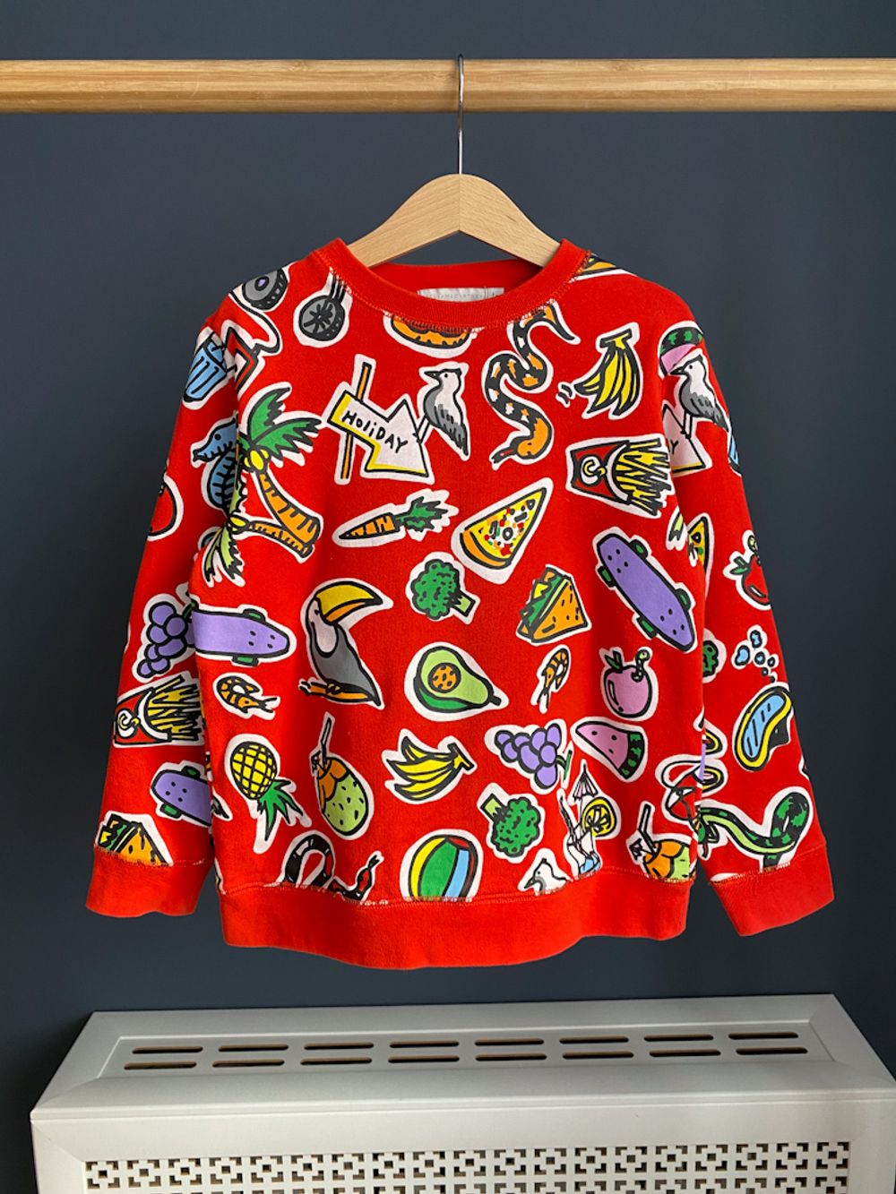 Хлопковый свитшот Stella Mccartney, 128