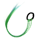 Резинка с косами 4 цвета микс, пакет с-30967