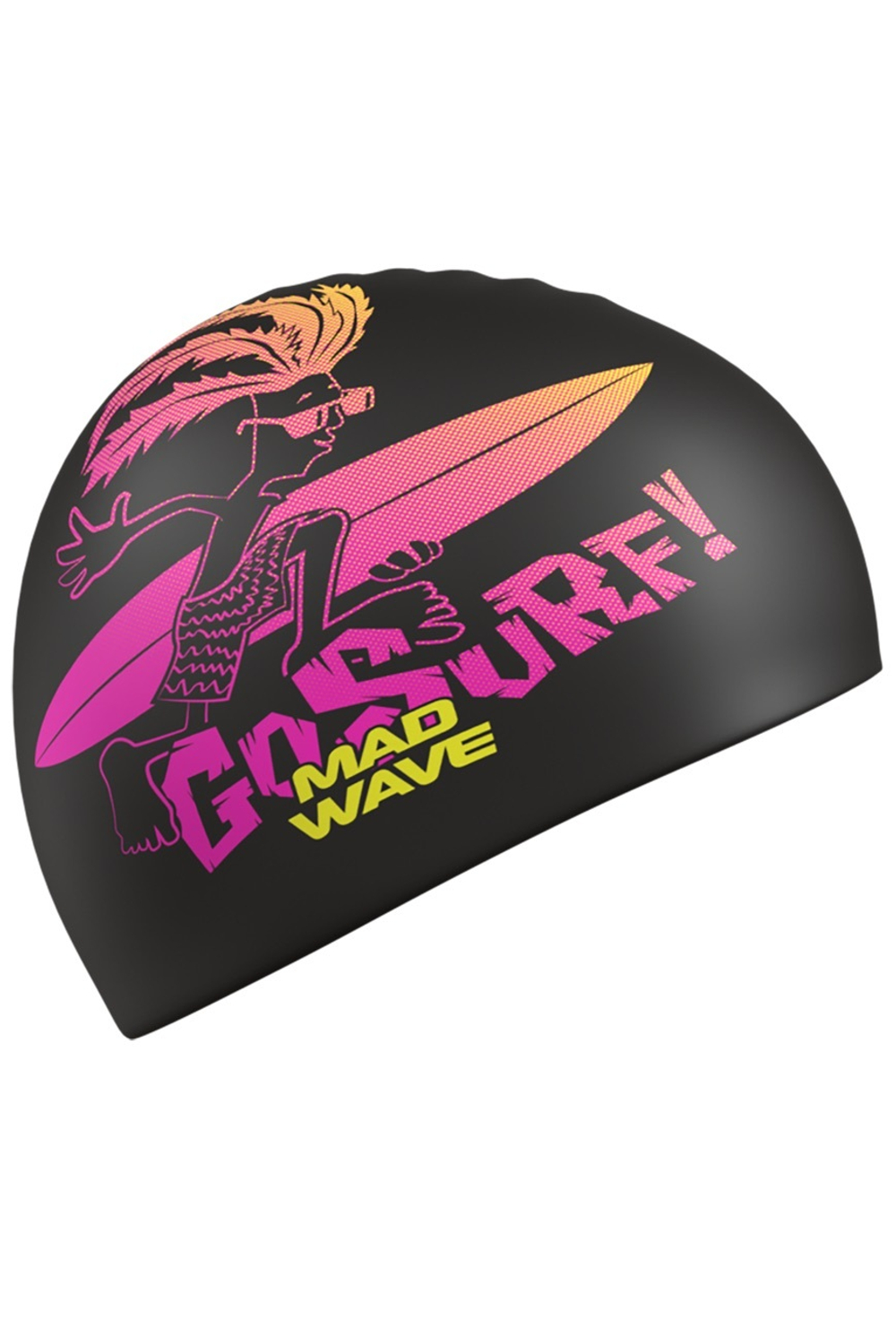 ШАПОЧКА MADWAVE SURFER СИЛИКОНОВАЯ
