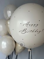 Воздушные шары на 2 годика для девочки №8676