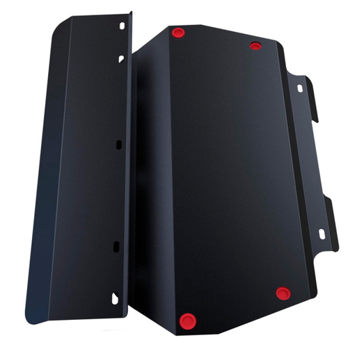 Защита картера и КПП АвтоБроня для Honda Accord VI (V - все) 1998-2002, сталь 1.8 мм, 2 части, с крепежом, 111.02119.1