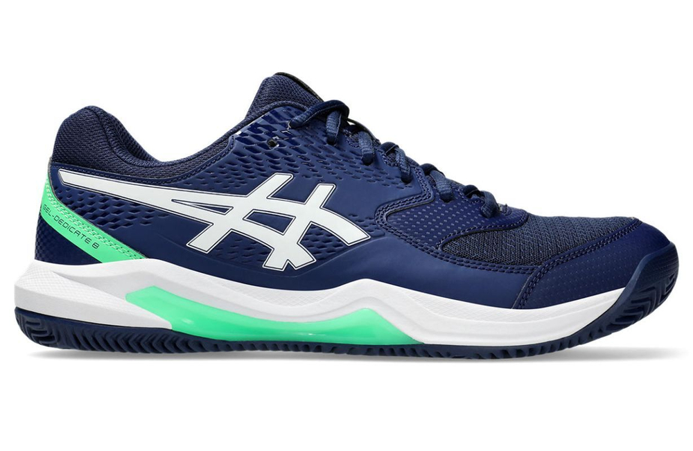 Мужские кроссовки теннисные Asics Gel-Dedicate 8 Clay - небесный