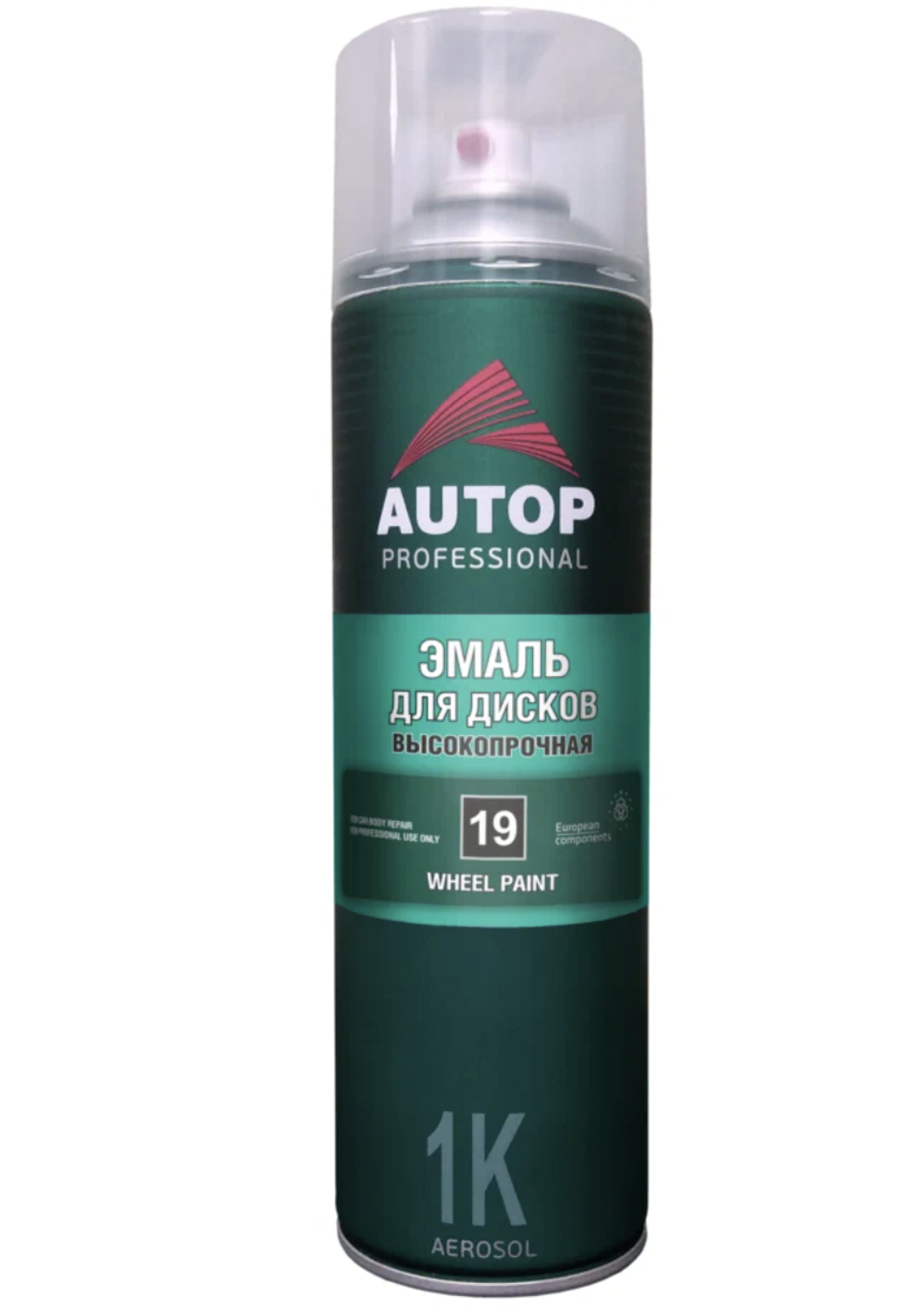 AUTOP №19 Эмаль акриловая высокоукрывистая серебро (650мл)