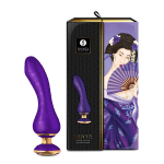 Фиолетовый вибростимулятор 18,5см Shunga SANYA SH-SANYA-303