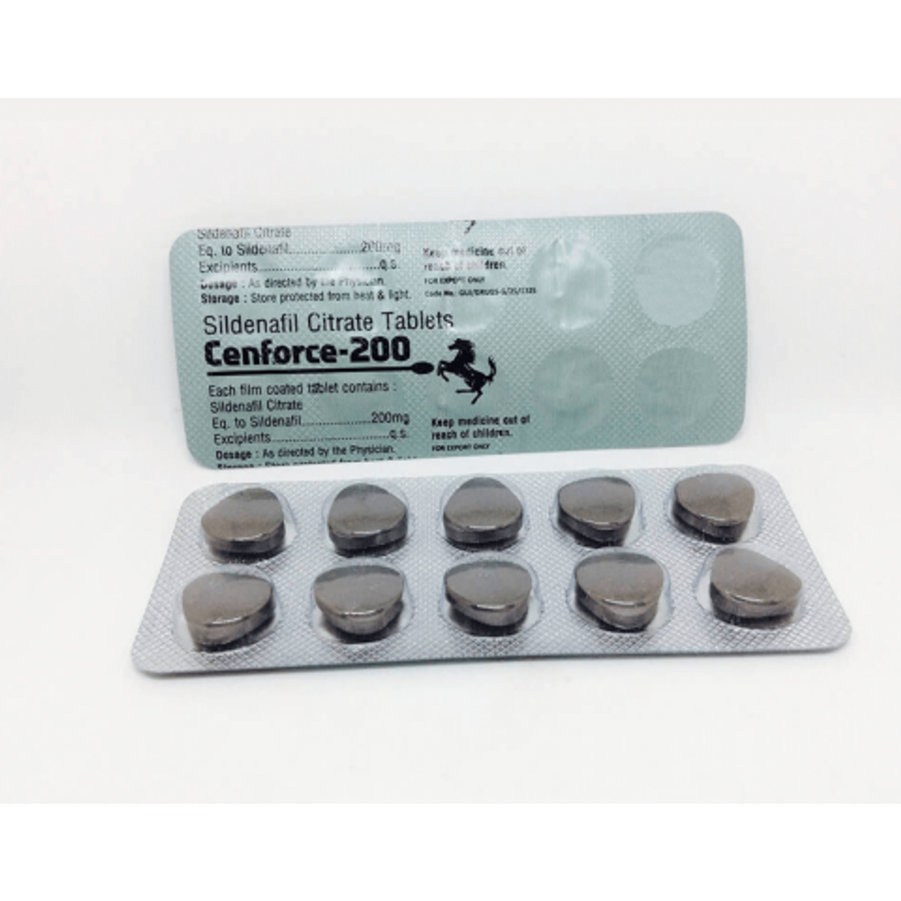 Препарат для мужчин Cenforce -200 (Sildenafil Citrate) - 10 таб.