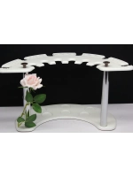 Бар 18 предметный полусфера белый