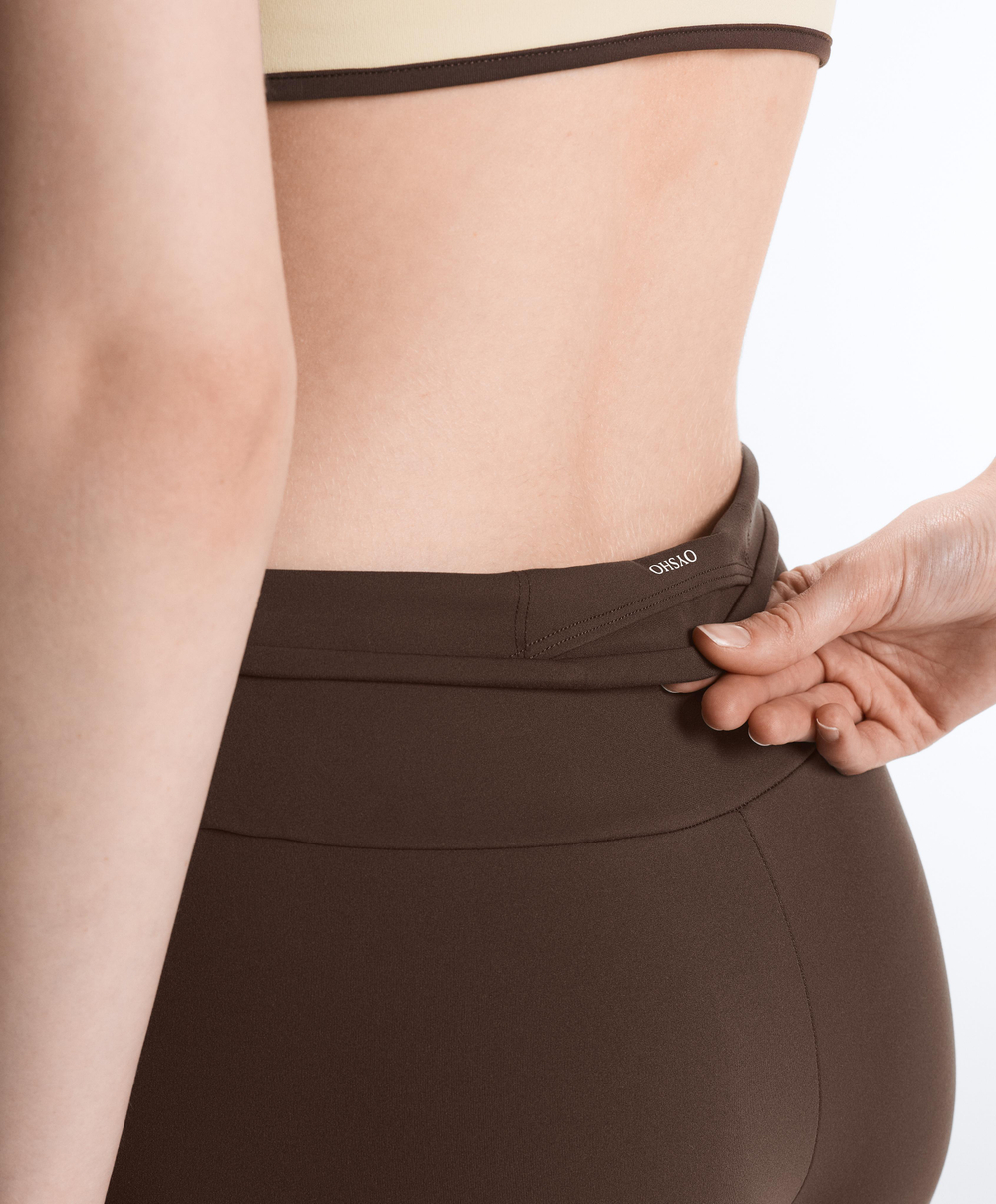 OYSHO Легинсы Comfortlux с очень высокой посадкой до щиколотки, коричневый