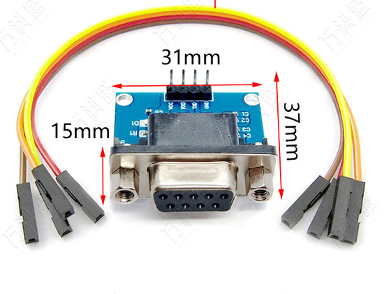 Модуль MAX3232 ПРЕОБРАЗОВАТЕЛЬ RS232 - UART TTL