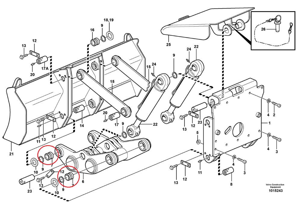 Втулка 14370753
