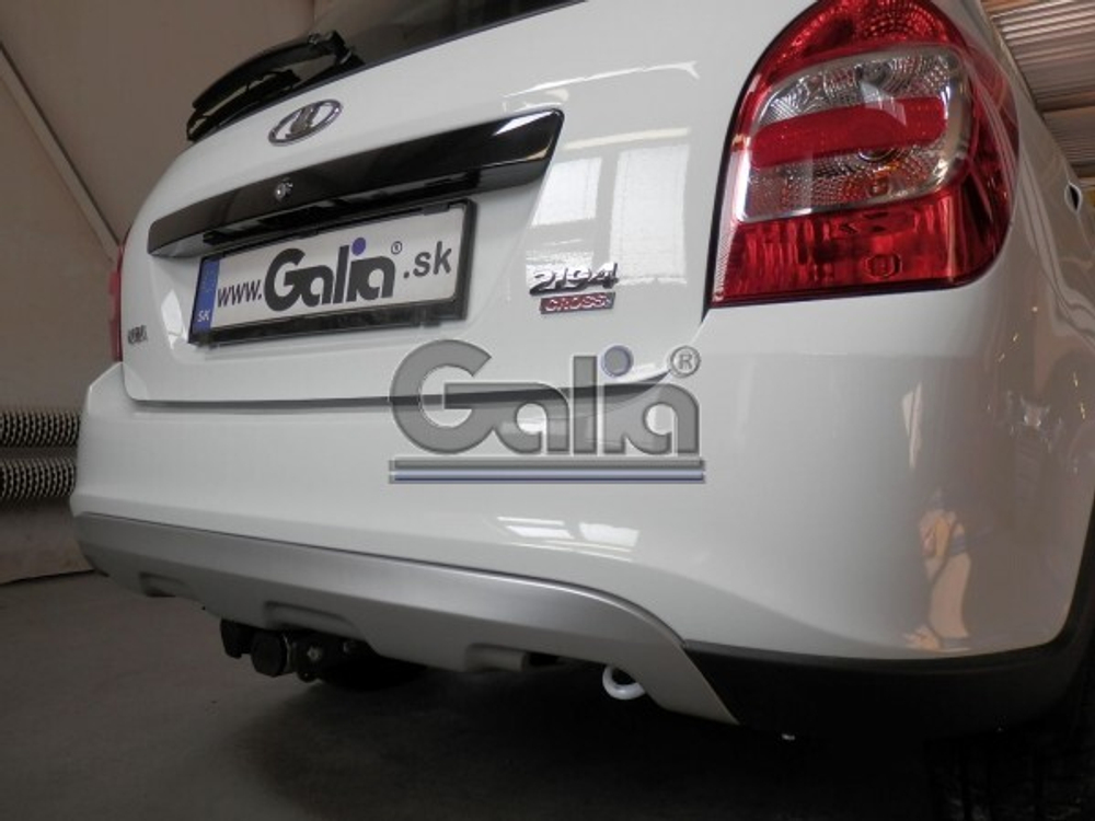 Фаркоп оцинкованный Galia L023C для Лада Калина Cross 05/2016-, Калина 2007-2013 2013-, Datsun on-DO 2014-, Лада Гранта седан/лифтбек 2012-2016(паспорт и сертификат в комплекте)(без электрики)