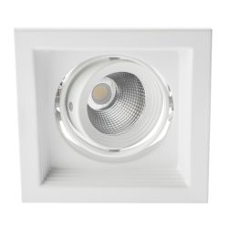 Светильник светодиодный встраиваемый Даунлайт ЭРА SKD-11-36-40K-W09 9Вт 4000К 1080Лм 130х130х100мм 5 лет гарантии