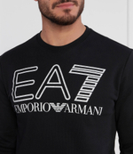 Худи EA7 - черный(6RPM08 PJSHZ)