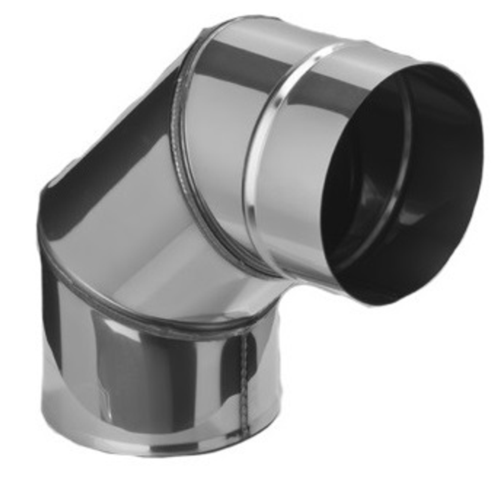 Колено угол 90° (430/0,8 мм) Ф 120 нерж