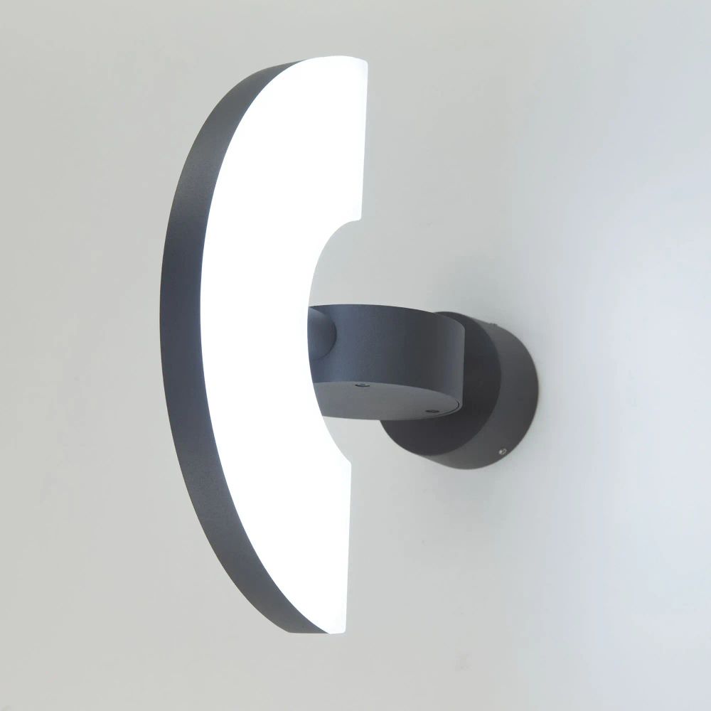 Citilux GARDA CLU03W LED Уличный настенный поворотный светильник Графит