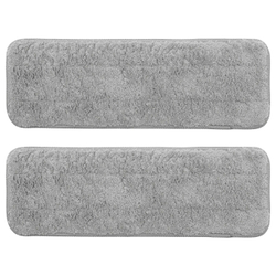 IKEA PEPPRIG  (ИКЕА ПЕППРИГ)  -  Чехол из микрофибры для плоской швабры, серый, 10x29 см