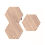 Дополнительные модули для умной светодиодной панели Nanoleaf Elements Wood Look Hexagons Expansion Pack (комплект — 3 шт.)
