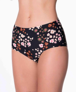 Высокие бесшовные трусики Peggy Brown (Размер: M) (Цвет: черный)