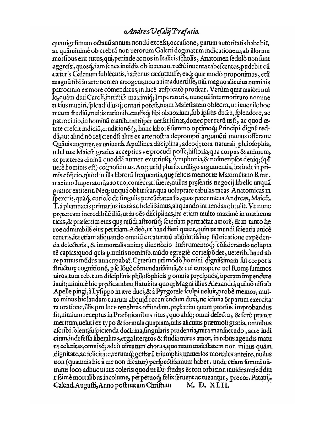 De humani corporis fabrica libri septem | A. Vesalius; J. Dalton; G. Hartenfels