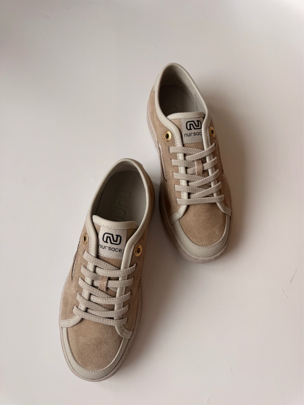 Кеды NURSACE бежевого цвета