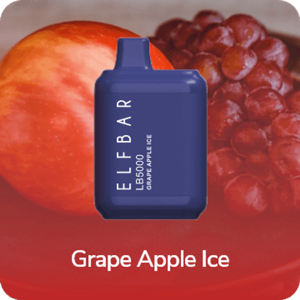 Elf Bar LB5000 - Grape Apple Ice (5% nic)