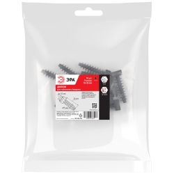 Дюбель для кабельного бандажа ЭРА NO-225-232 10-36 мм чёрный (10 штук)