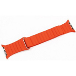 Браслет-ремешок Apple Watch Magnit leather back loop band (WH5206-OR) Coteetci sunset