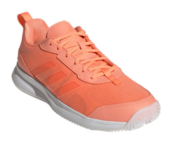 Женские теннисные кроссовки Adidas Avaflash - beam orange/beam orange/cloud white